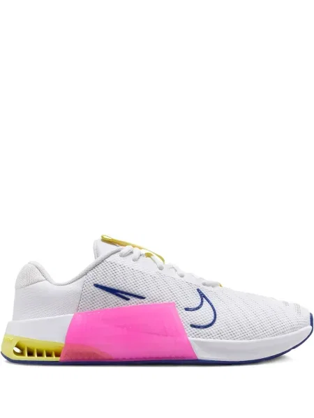 Половин цип маратонки Nike Air Zoom бродирани бяло