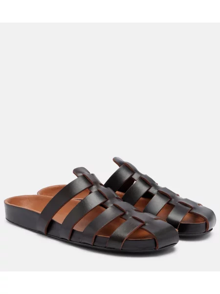 Sandale Jude din piele maro