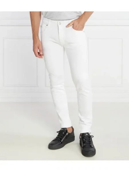 John Richmond Blugi MOSAIC IGGY | Straight fit alb