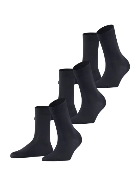 FALKE Șosete Cotton Touch bleumarin