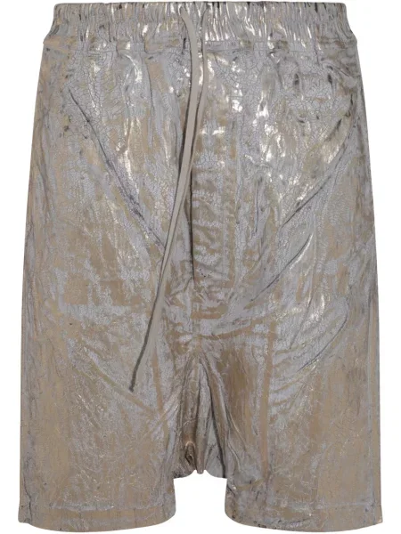 Pantaloni scurți Rick Owens Drkshdw auriu
