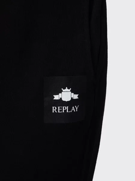 Спортивные штаны Replay черные