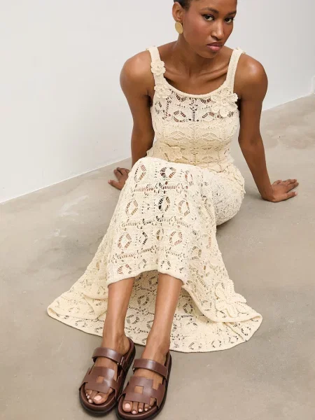 Answear.LAB natikače s niskim potplatom za žene kožne smeđa