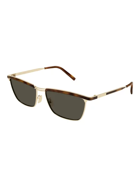 Okulary przeciwsłoneczne Saint Laurent żółte