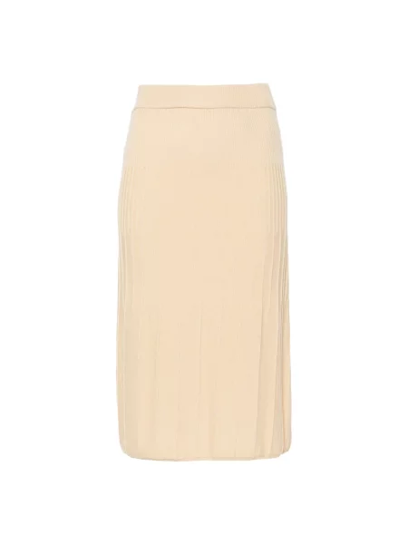 Spódnica Joseph z wełny merino beżowa