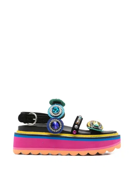 Sandale Kurt Geiger London cu platformă negru