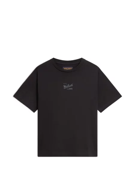 Tricou Woolrich cu imagine negru