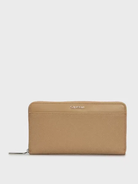 Кошелек Calvin Klein бежевый