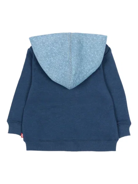 Dětska mikina s kapucí Levi's modrá