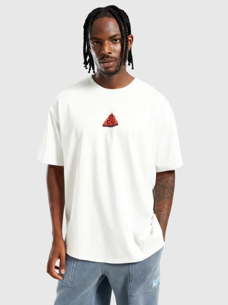 Nike T-Shirt M Acg Df Lse Stacked Rocks biała