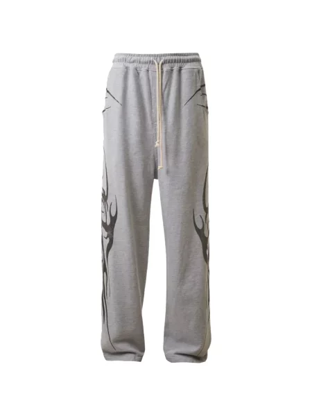 Pantaloni Hellstar cu imagine alergare gri