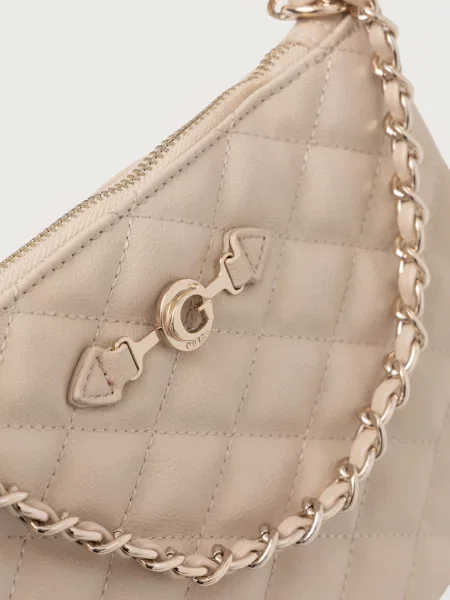 Guess Torebka jasny beżowy