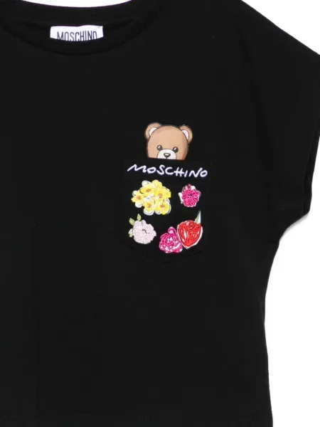 Koszulka dziecięca Moschino czarna