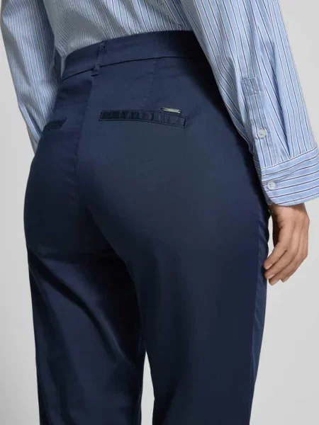Spodnie w skróconym fasonie model MARON' Brax granatowe