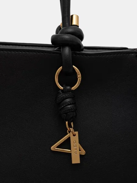 Кожаная сумка шоппер Aldo