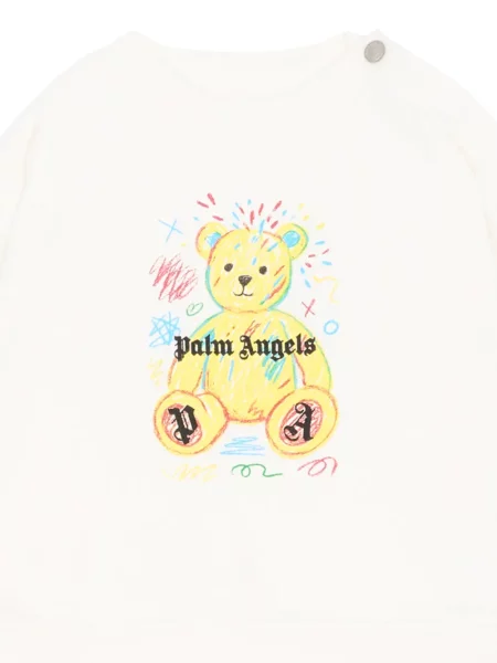 Komplet dresowy dziecięcy Palm Angels biały