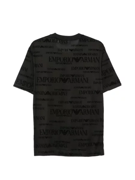 Μπλούζα Emporio Armani με σχέδιο μαύρο