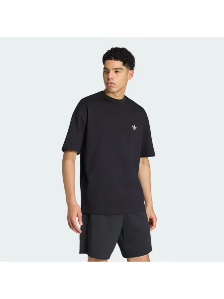 VOLNÉ TRIČKO TREFOIL ESSENTIALS SPACER černé