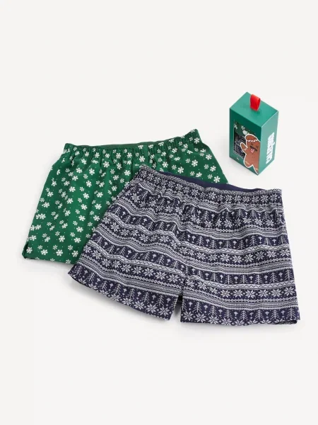 Boxeri Celio clasic alb