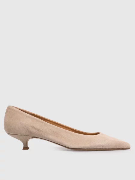 Замшевые туфли Aeyde бежевые