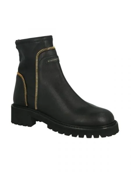 Giuseppe Zanotti De piele botine negru