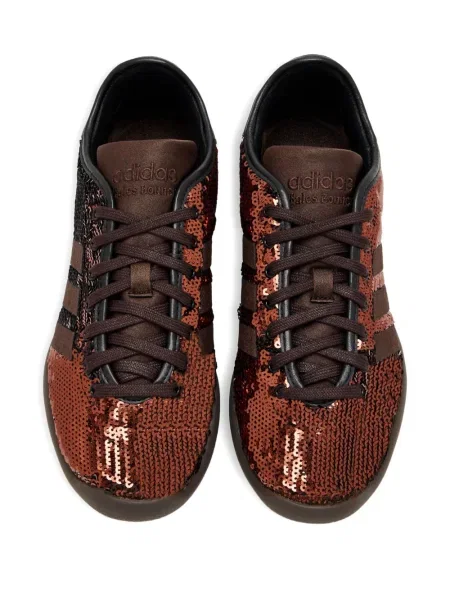 Prugaste tenisice Adidas Adizero s vezicama od brušene kože crna