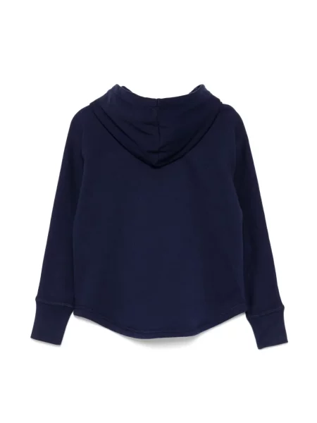 Bluza z kapturem dziecięca Polo Ralph Lauren niebieska