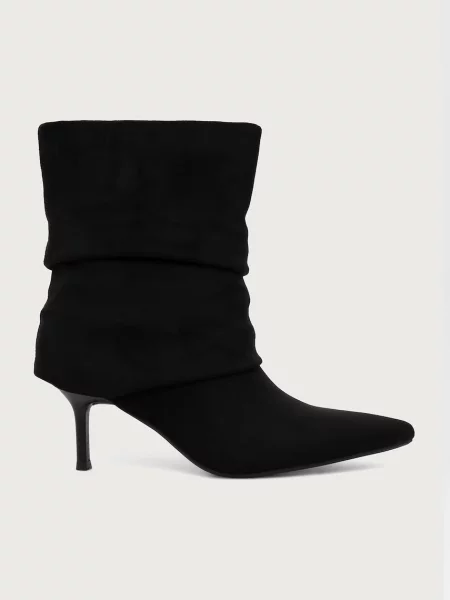 Answear.LAB botine cu cui pentru femei din moale negru