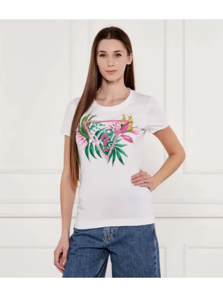 Guess Póló Classic Fit fehér