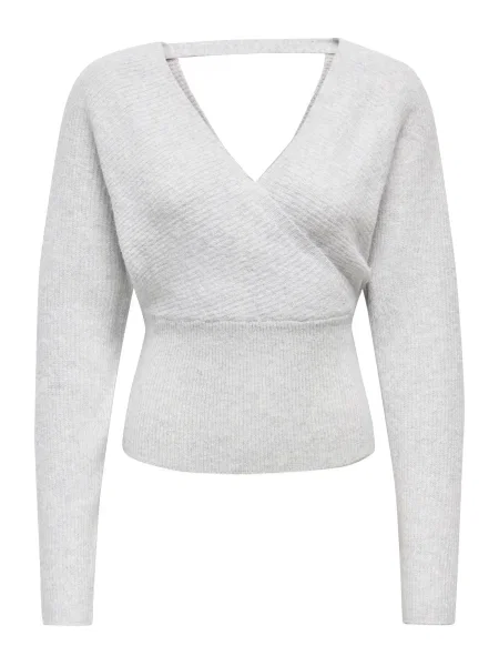 ONLY Pulover ONLWINNIE amestecat gri