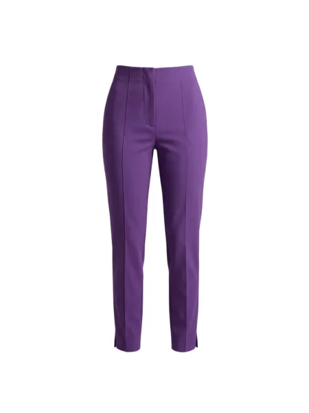 Spodnie Trussardi fioletowe