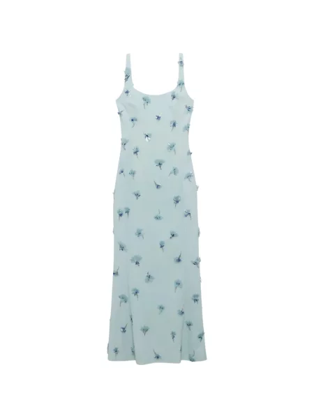 Rochie Simkhai cu model floral albastru