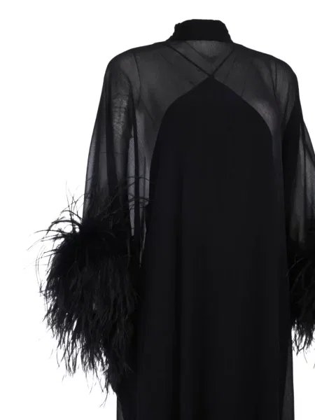 Top Taller Marmo cu pene negru