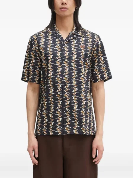 Риза Fred Perry синьо