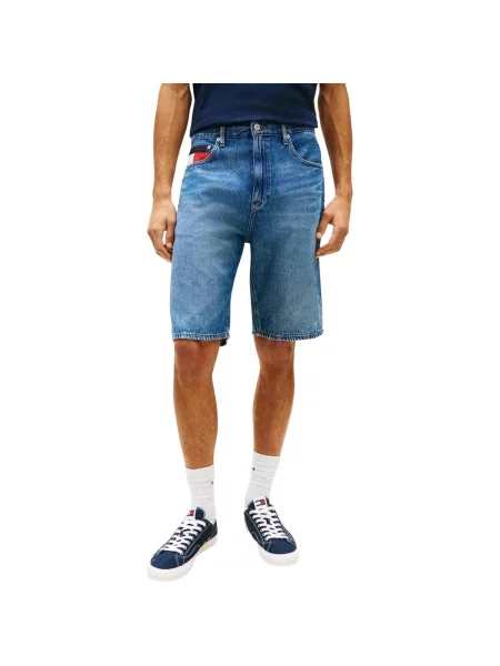 Tommy Jeans Kratke traperice Otis plava