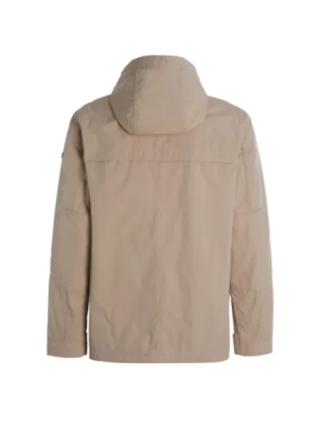 Parka Cars z kapturem beżowa