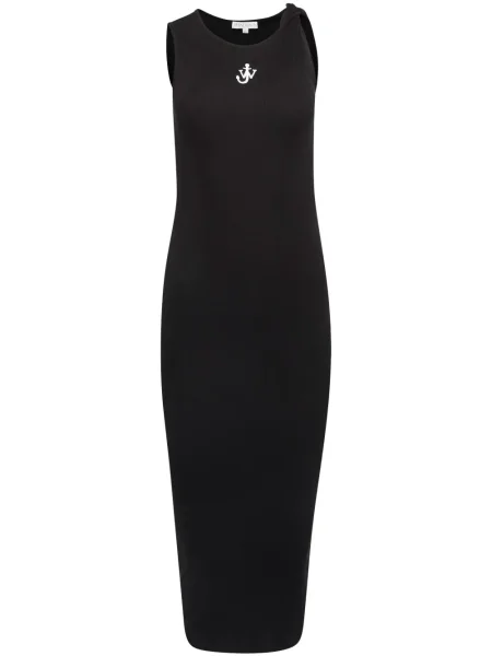 Rochie midi Jw Anderson până la genunchi de costum negru