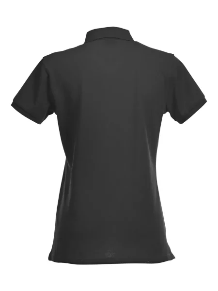 Clique Stretch Premium Polo – Wysokiej jakości rozciągliwe polo – black czarna