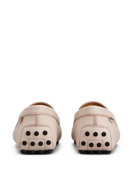 Pantofi loafer Tod's din piele roz