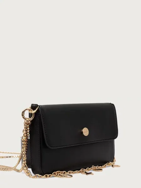 Colier Pinko din piele negru