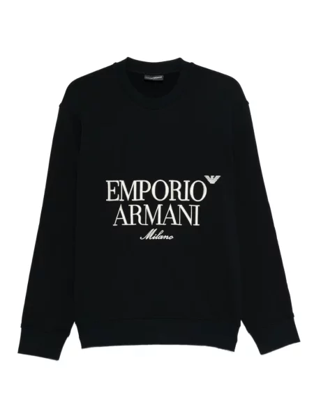 Суитчър Emporio Armani бродиран синьо