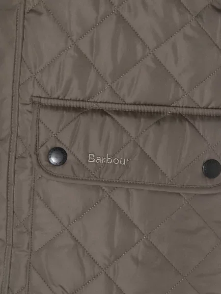 Vestă Barbour matlasată maro