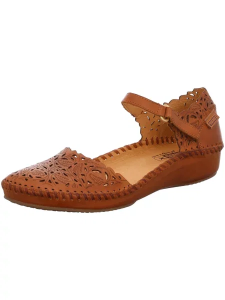 PIKOLINOS Balerini cu curea glezna P.vallarta coniac maro