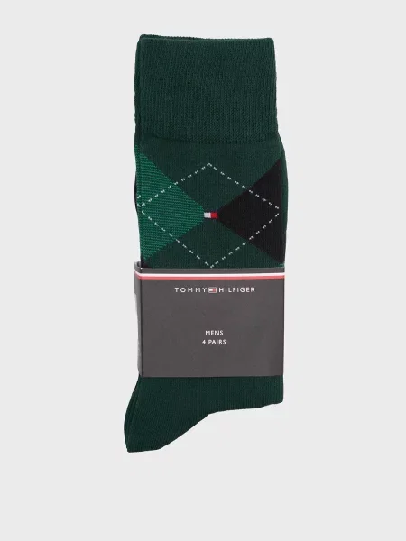 Клетчатые носки Tommy Hilfiger