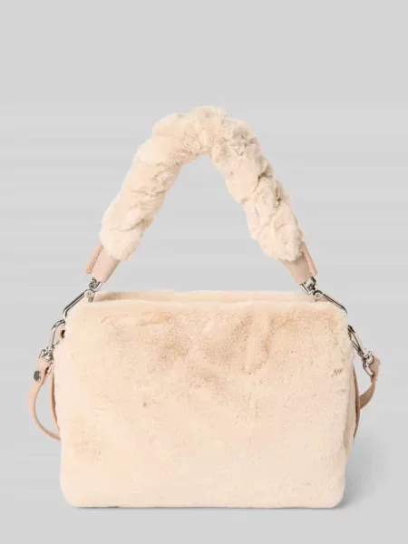 Torebka z obszyciem ze sztucznego futra model ‘BOHEME’ Coccinelle