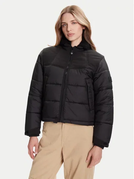 G-Star Raw Μπουφάν χειμωνιάτικο Expedition μαύρο