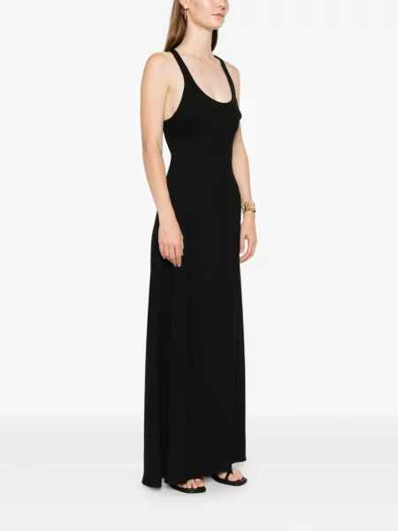 Rochie maxi Matteau de costum negru