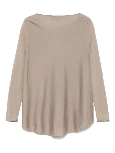 Top Wild Cashmere din cașmir maro
