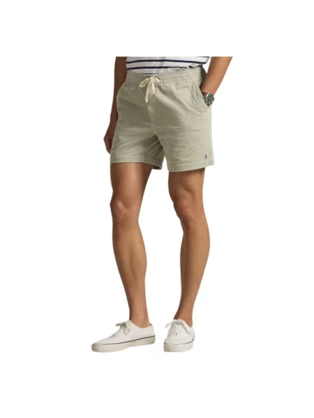 Szorty dresowe z czystej bawełny Polo Ralph Lauren beżowe