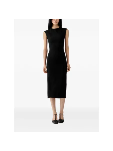 Sukienka midi Jacquemus czarna